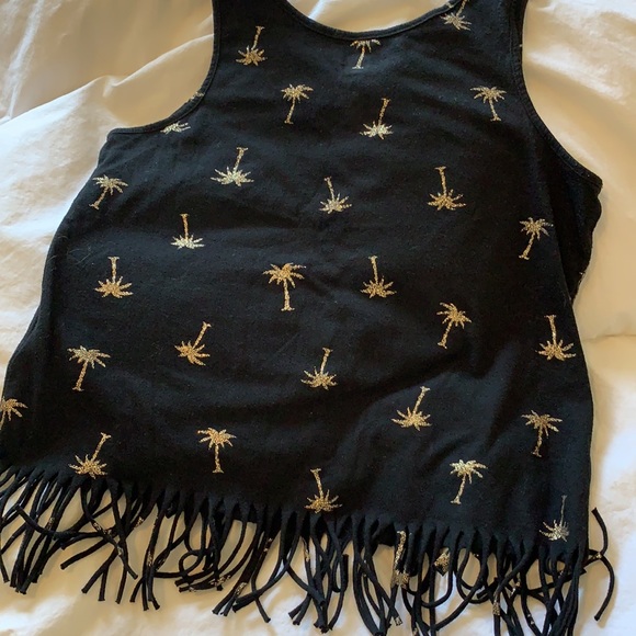 Girls Total Girl Fringe Tank Top - Picture 5 of 5